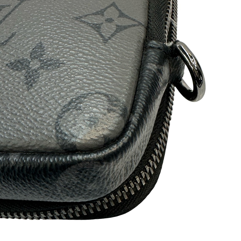 Louis Vuitton Monogram Eclipse Reverse Double Pho… - image 3